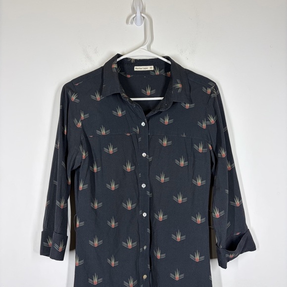 Marine Layer Zoey Shirt Dress Size XS - Picture 4 of 9